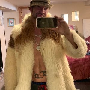 Mongolian fur coat for trade only